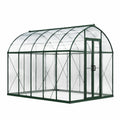 Serre en aluminium et polycarbonate avec panneaux ventilables 2,5x1,9x2,0m